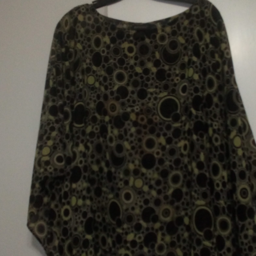 Pancho style blouse